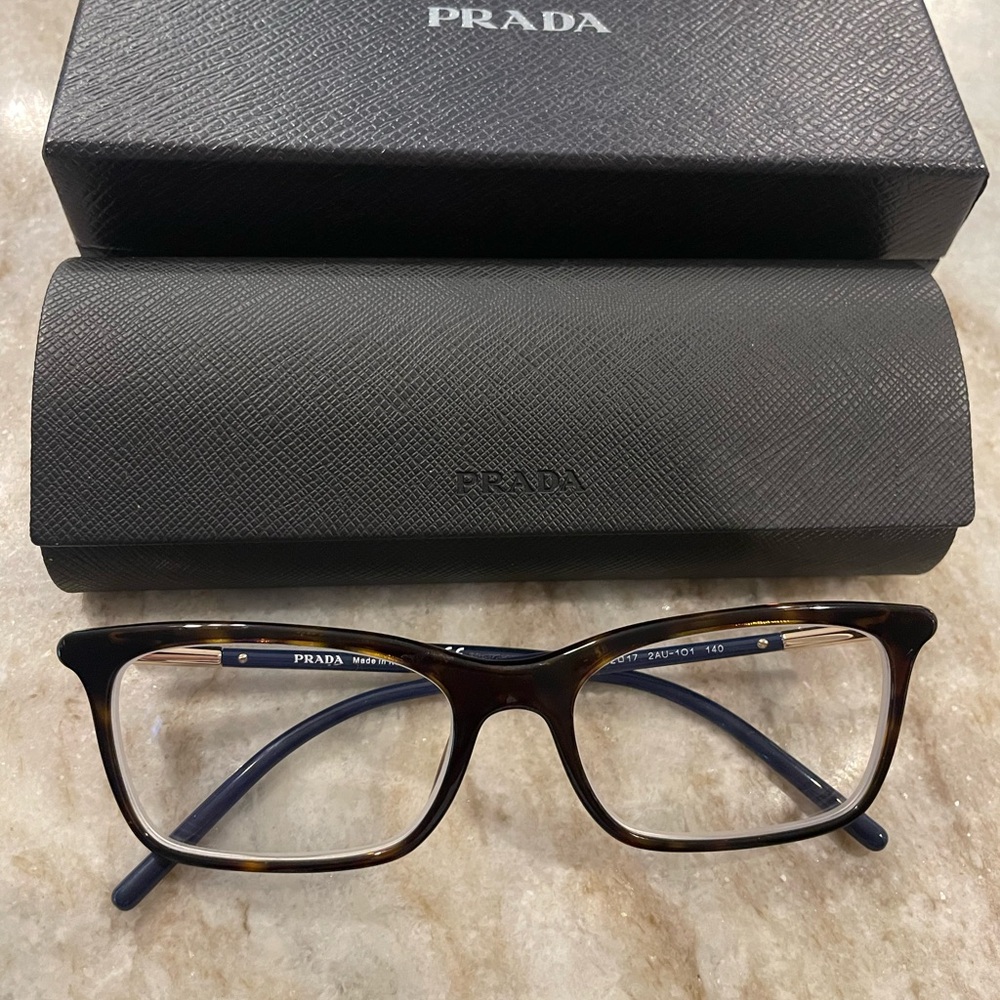Prada Tortoise Shell Glasses